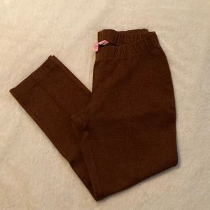 Lilly Pulitzer Travel pull on pants in Brazilian Brown